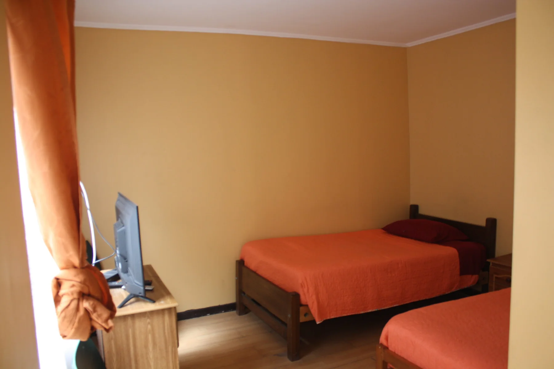 Habitación del hostal Desierto Florido con dos camas