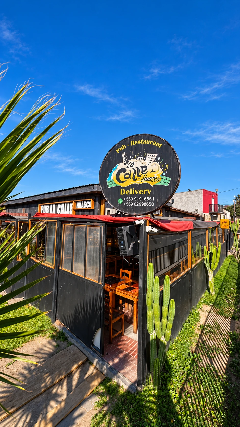 Fachada del pub restaurant La Calle