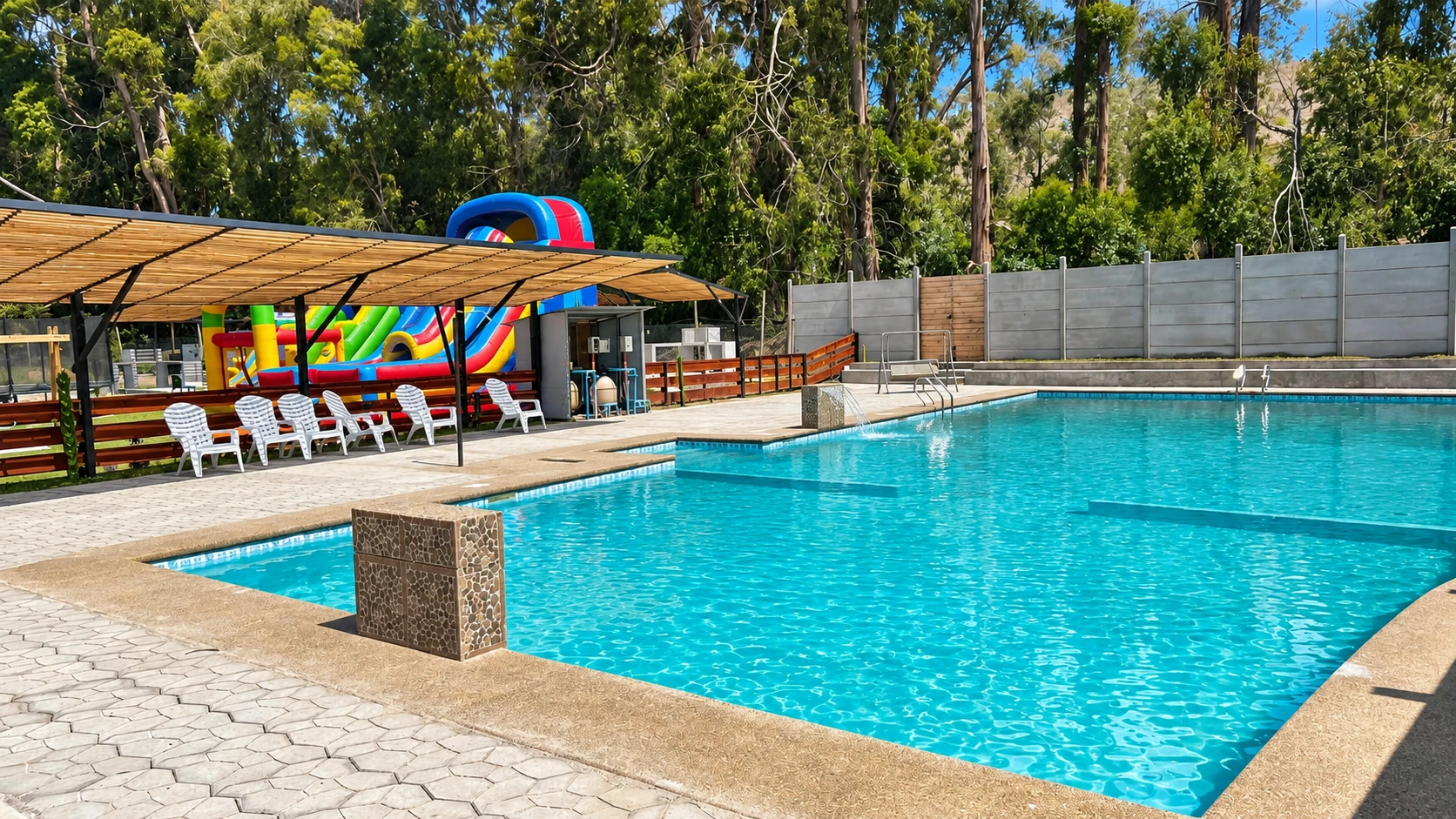 Piscina al aire libre de Desierto Florido en Huasco